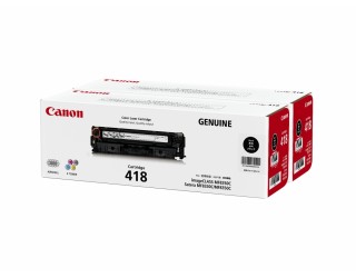 Canon Cartridge 418 Black Twin Toner